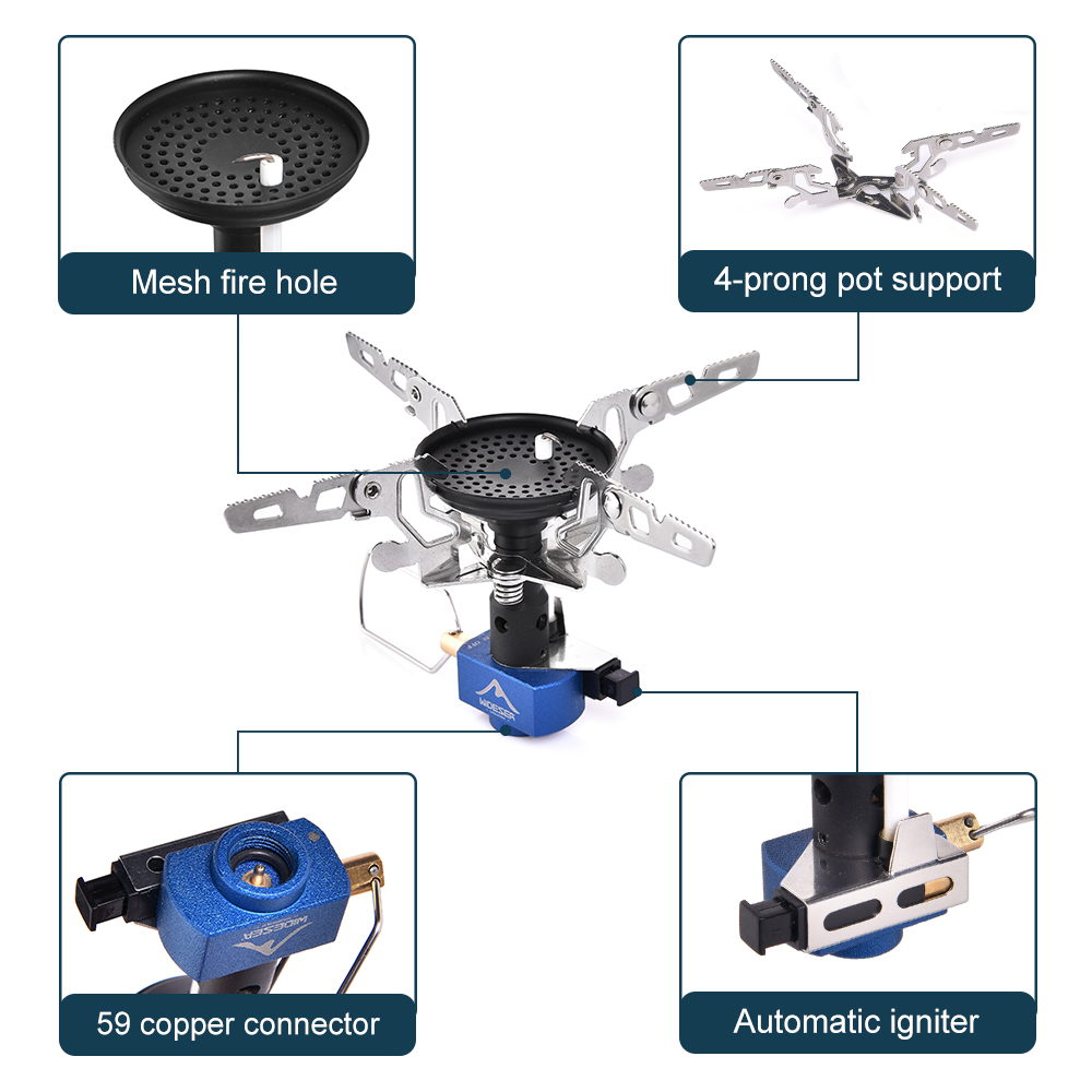 Outdoor Camping Gas Burner Out - Camping Cooking Equipment Gas recension och pris