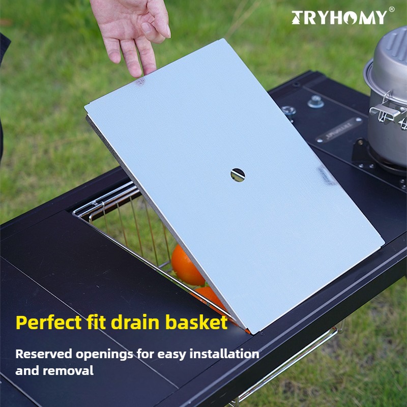 One Unit Drain Basket Cover 3  - Camping Cooking Basket recension och pris