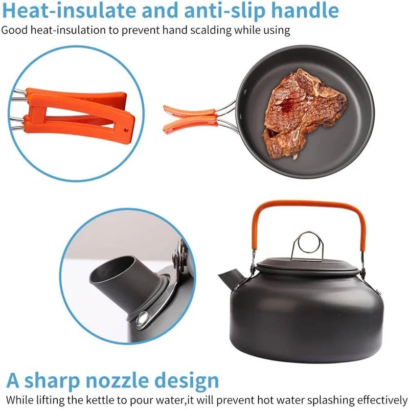 Camping Cooking set Camping Co - Camping Cooking Gear Set recension och pris