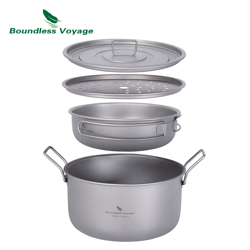 Boundless Voyage Camping Cooki - Camping Cooking Gear Set recension och pris